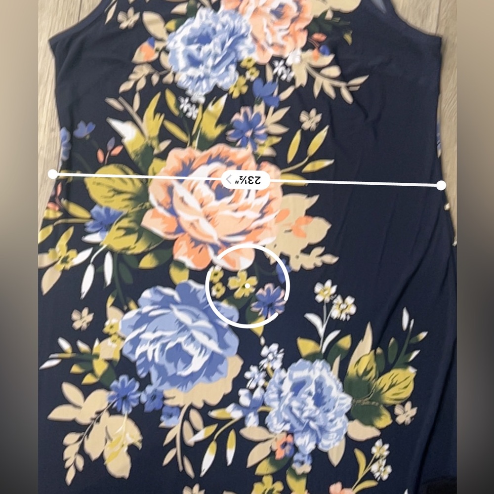 Avenue 22/24 floral flowy maxi dress - Picture 5 of 8